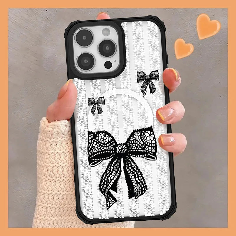 PC Bow Knot Sweet Simple Style Phone Cases Phone Accessories