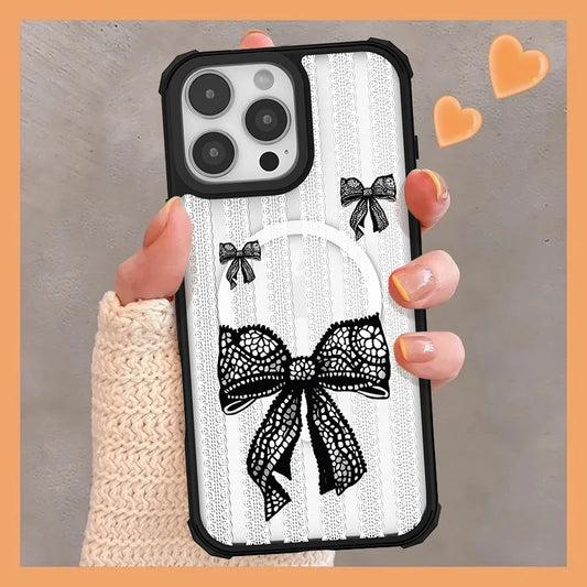 PC Bow Knot Sweet Simple Style Phone Cases Phone Accessories