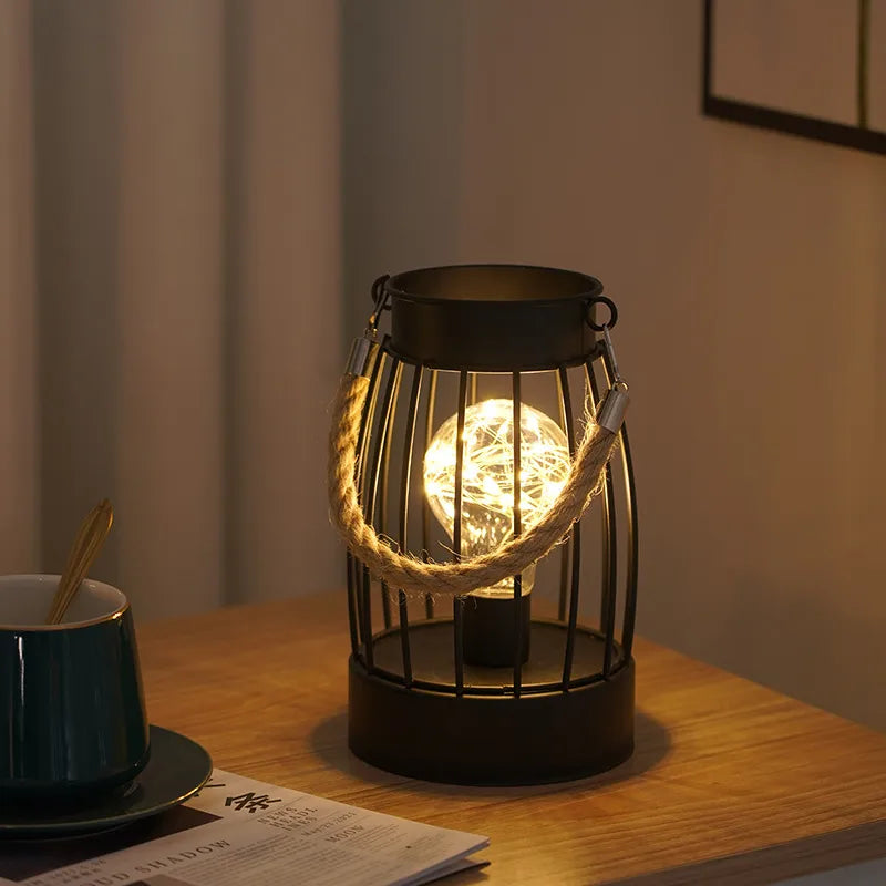 Simple Style Artistic Geometric Iron Indoor Party Night Lights