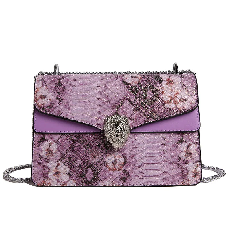 High-end Chain Dionyor Bag Women's  New Retro Fashion Large Capacity Shoulder Crossbody Small Square Bag