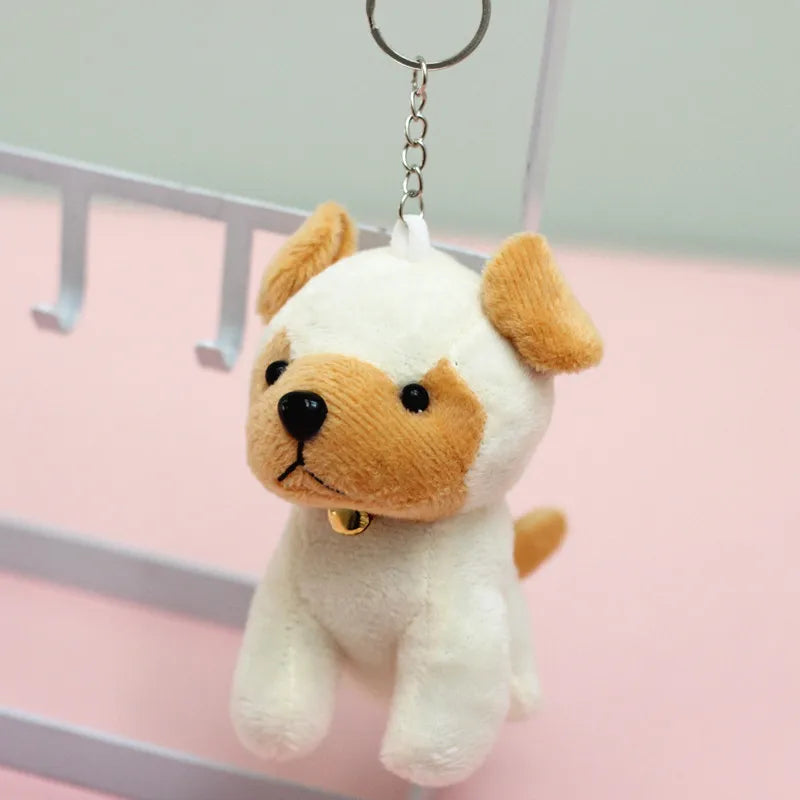 Simple Style Classic Style Dog PP cotton Keychain