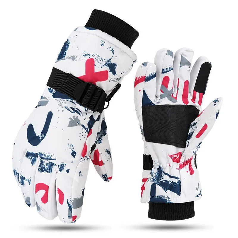 Unisex Elegant Lady Geometric Gloves