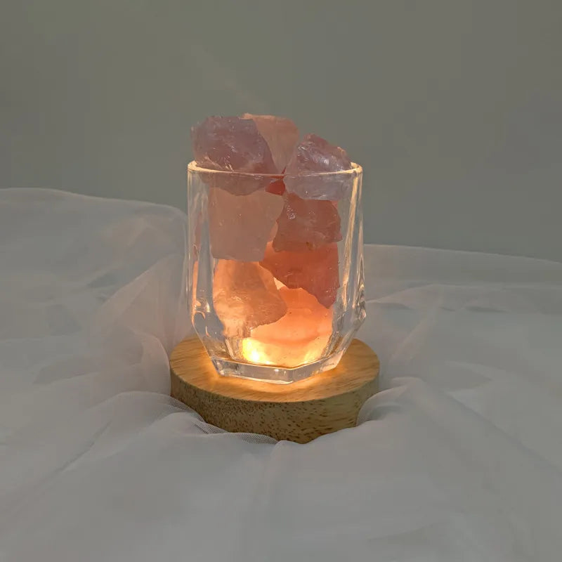 Casual Geometric Glass Stone Lighting Accessories