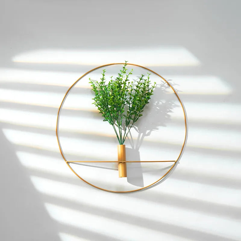 Simple Style Solid Color Iron Wall Art