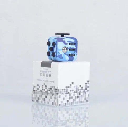 hot 6-sided 12-sided decompression Rubik's cube anti-anxiety pressure vent artifact decompression Rubik's cube dice spot