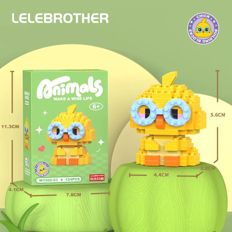 Kids(7-16Years) Children Unisex Animal ABS Building Toys Learning & Education Toys