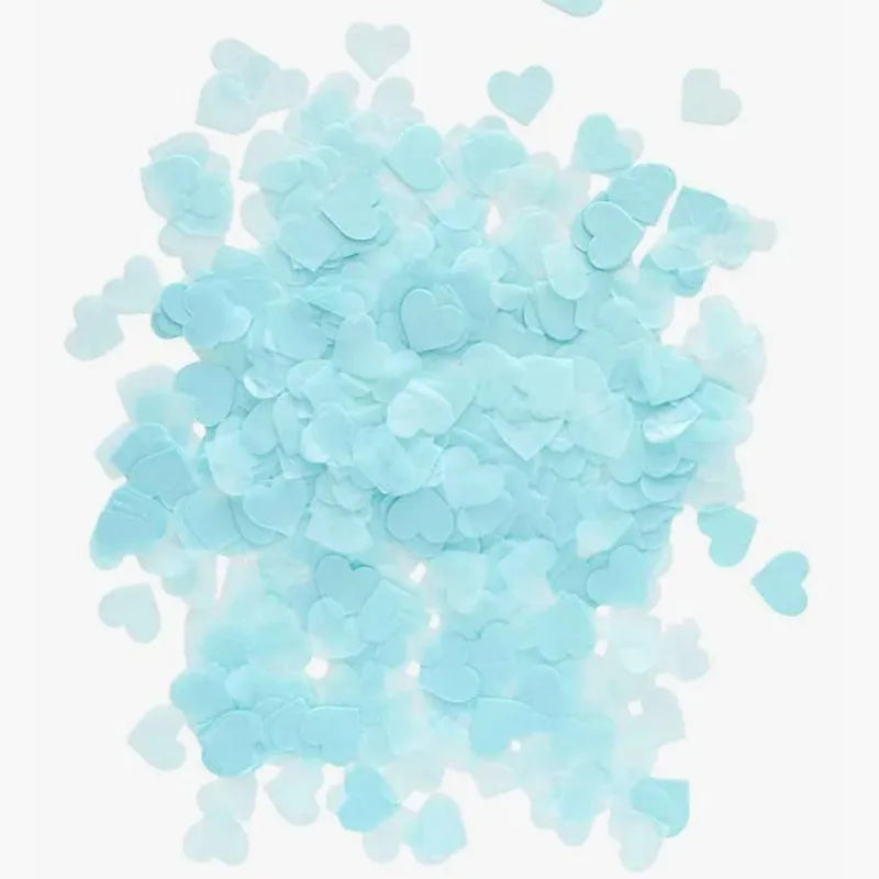 2.5cm heart-shaped love paper pieces Valentine's Day wedding venue hand-held throwing paper scraps transparent balloon filler