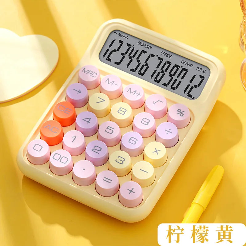 cross-border dopamine calculator mechanical keyboard desktop computer good-looking office scientific calculator