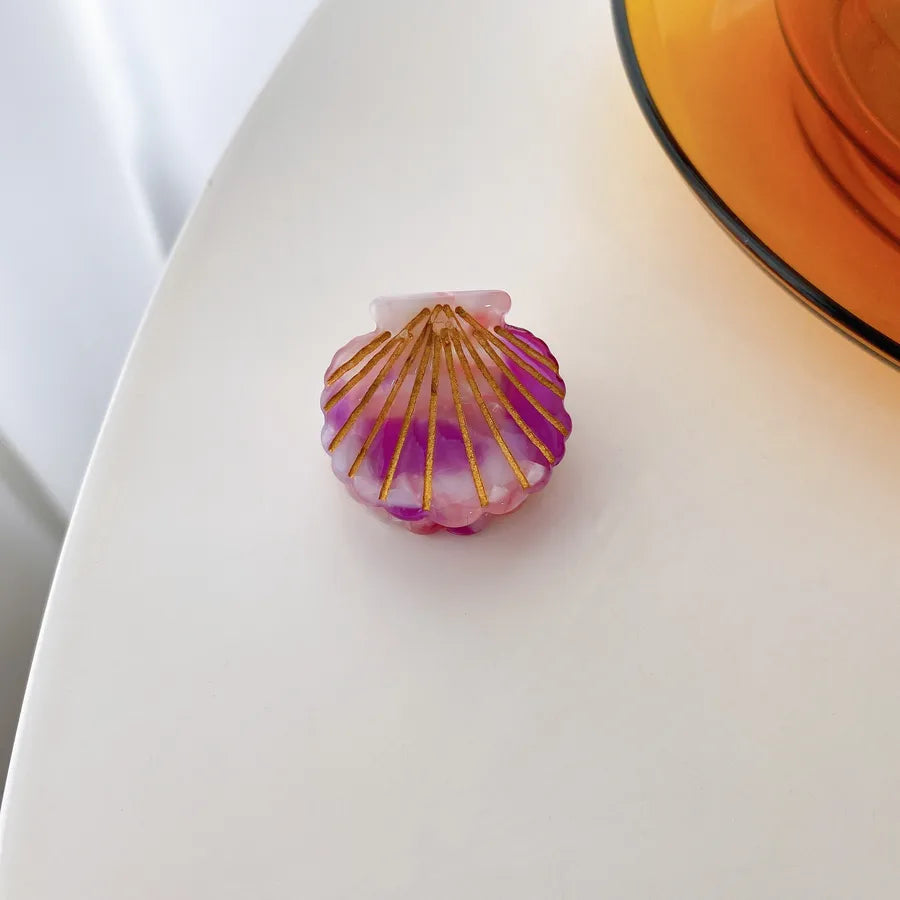 cute shell acetic acid sheets handmade hair claws