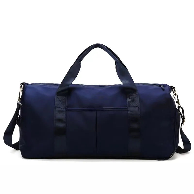 Short-distance Large-capacity Travel Bag Business Travel Luggage Bag Sleeve Tie Rod Sports Fitness Bag Yoga Portable Water-repellent