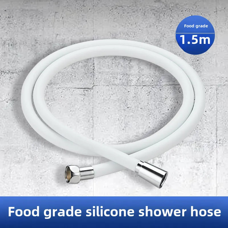 Pressurized Shower Nozzle Handheld Shower Set Shower Bath Heater Pressurized Rain Shower Head Bath Water Heater
