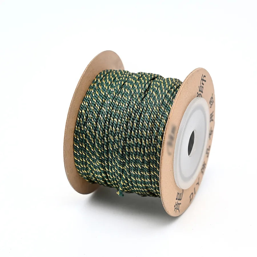 1 Roll/Package Cotton Polyester  Wire Diameter: 1.2mm Jewelry Accessories