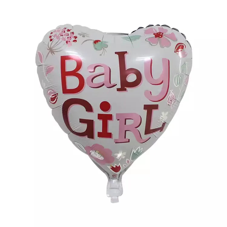 Gender Reveals Party Aluminum Film Ball Gender Male Treasure Female Treasure Bottle Birthday Party Venue Layout Aluminum Film Balloon