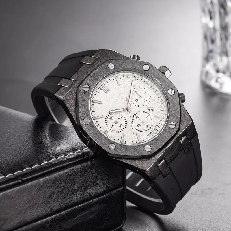 casual classic style geometric horseshoe buckle quartz women's watches