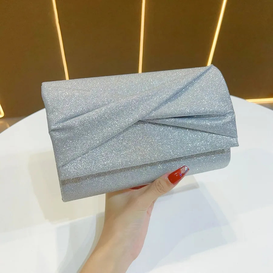 Elegant Evening Clutch Bag Women's Shoulder Crossbody Night Club Handbag Fashionable Small Square Bag For Banquet KTV