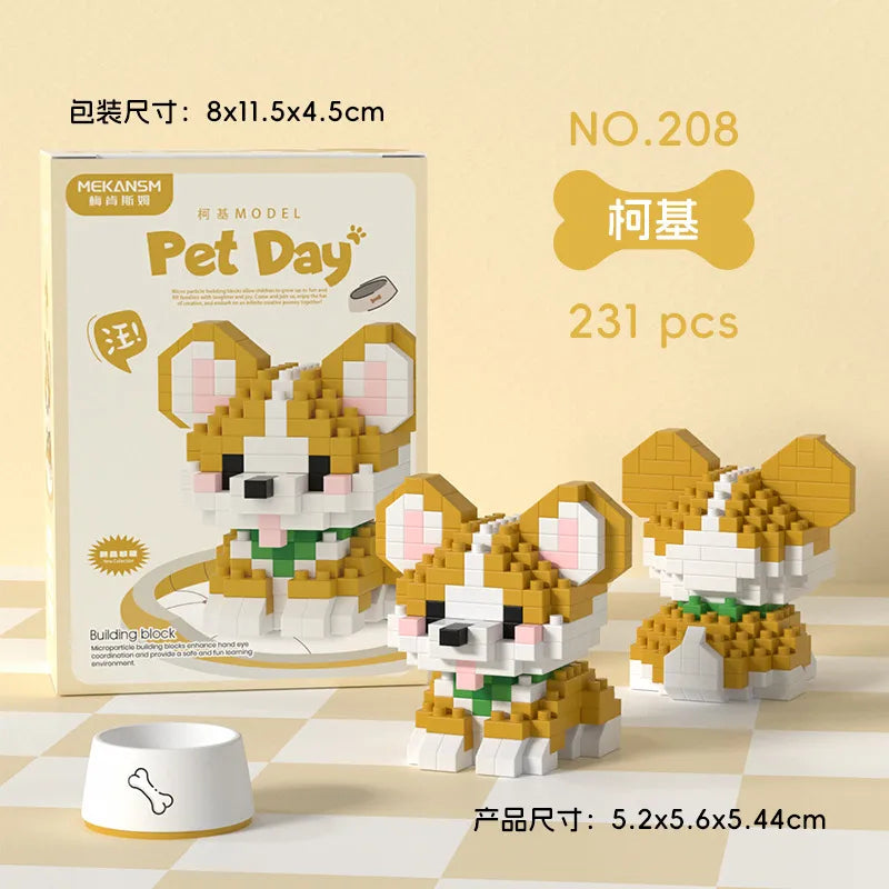 Kids(7-16Years) Children Unisex Cartoon Character Plastic Building Toys Learning & Education Toys