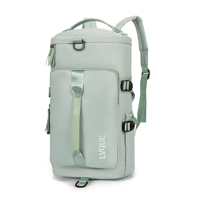 Unisex Streetwear Letter Solid Color Oxford Cloth Waterproof Travel Bags