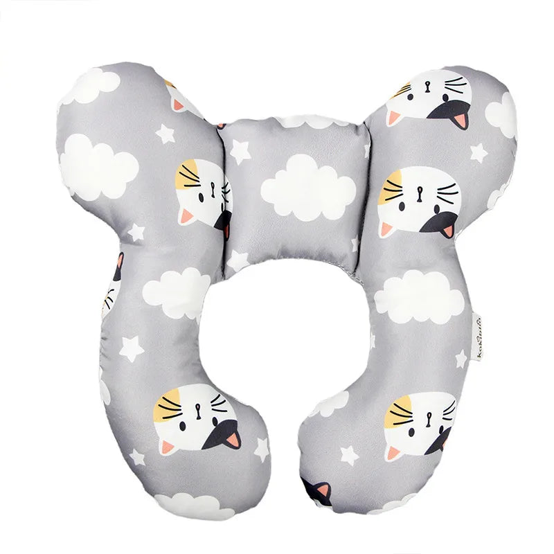 baby head protector u-shape pillow cart fixed head pillow car seat sleeping protection head neck pillow wholesale