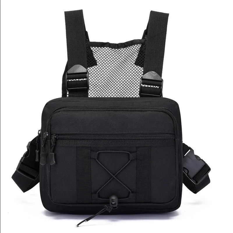Tactical Chest Bag New Sports Vest Chest Bag Camouflage Fashionable Outdoor Tooling Vest Tactical Backpack