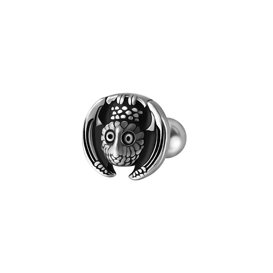 1 Piece Lip Rings Casual Hawaiian Tropical Animal 304 Stainless Steel Polishing Lip Rings Ear Cartilage Rings & Studs