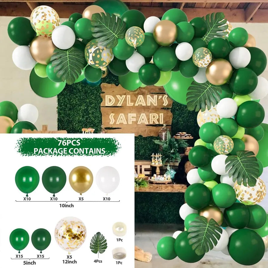 10 Series Birthday Party Decoration Balloon Suit Balloon Chain Arch Wedding Wedding Room Scene Arrangement
