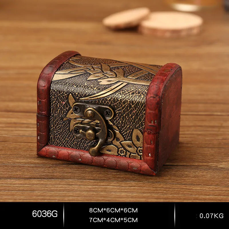30 Wood Chinoiserie Casual Elegant Solid Color Storage Box