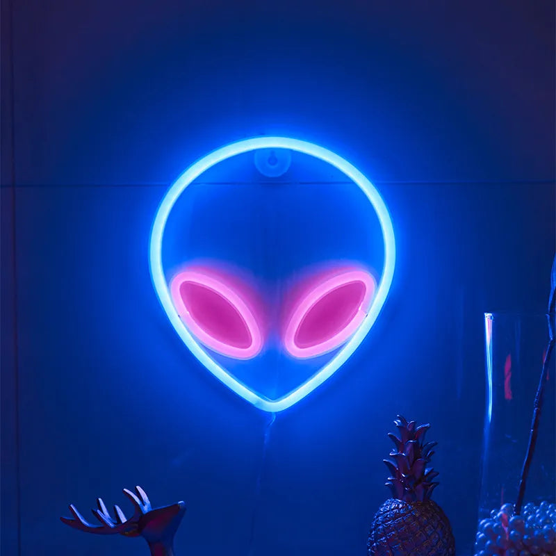 casual letter dolphin rocket pc indoor night lights
