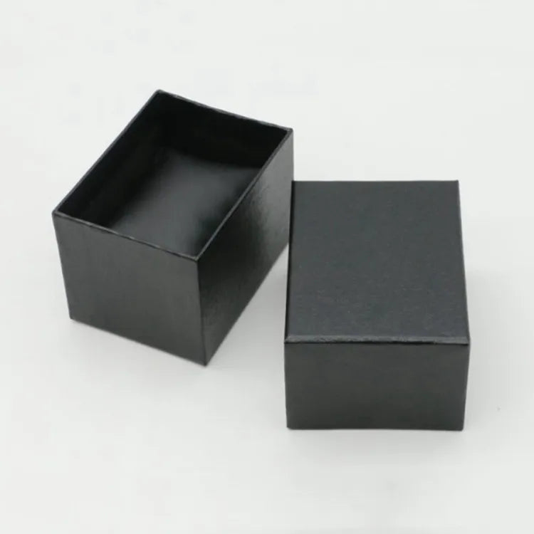 Fashion litchi grain paper box watch box heaven and earth cover jewelry bracelet display gift packaging storage box printable LOGO