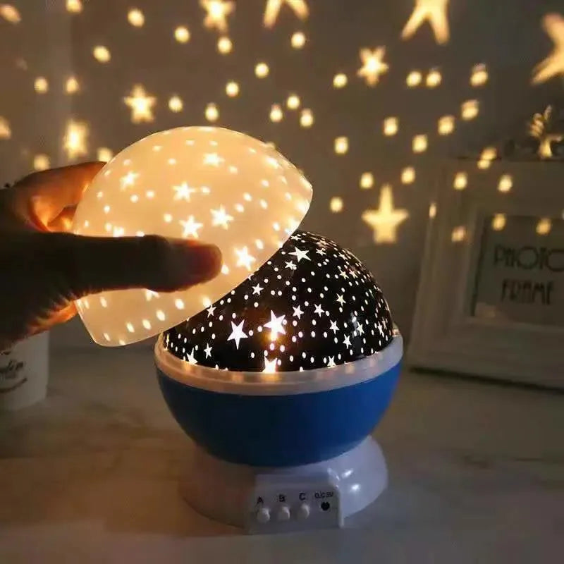 Dream star light colorful night light LED romantic star projector warm light table lamp super bright  gifts