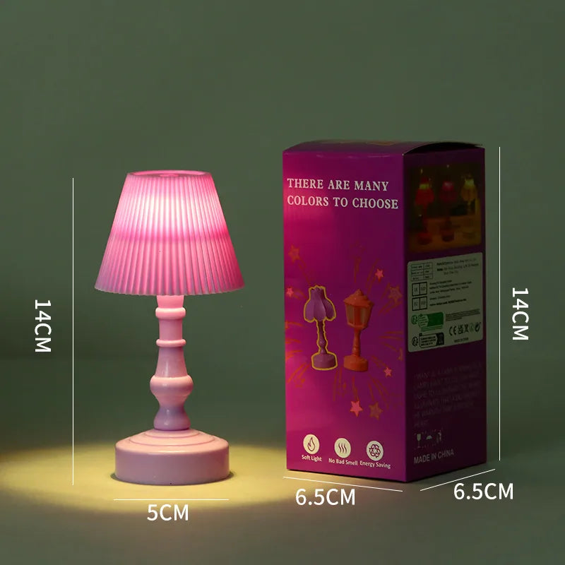 simple style solid color plastic indoor night lights
