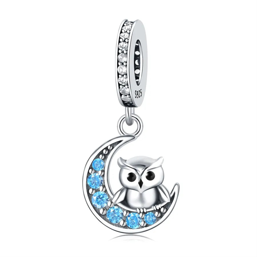 1 Piece 0.93*2.3cm 1*2.1cm 925 Sterling Silver Animal Pendant Jewelry Accessories