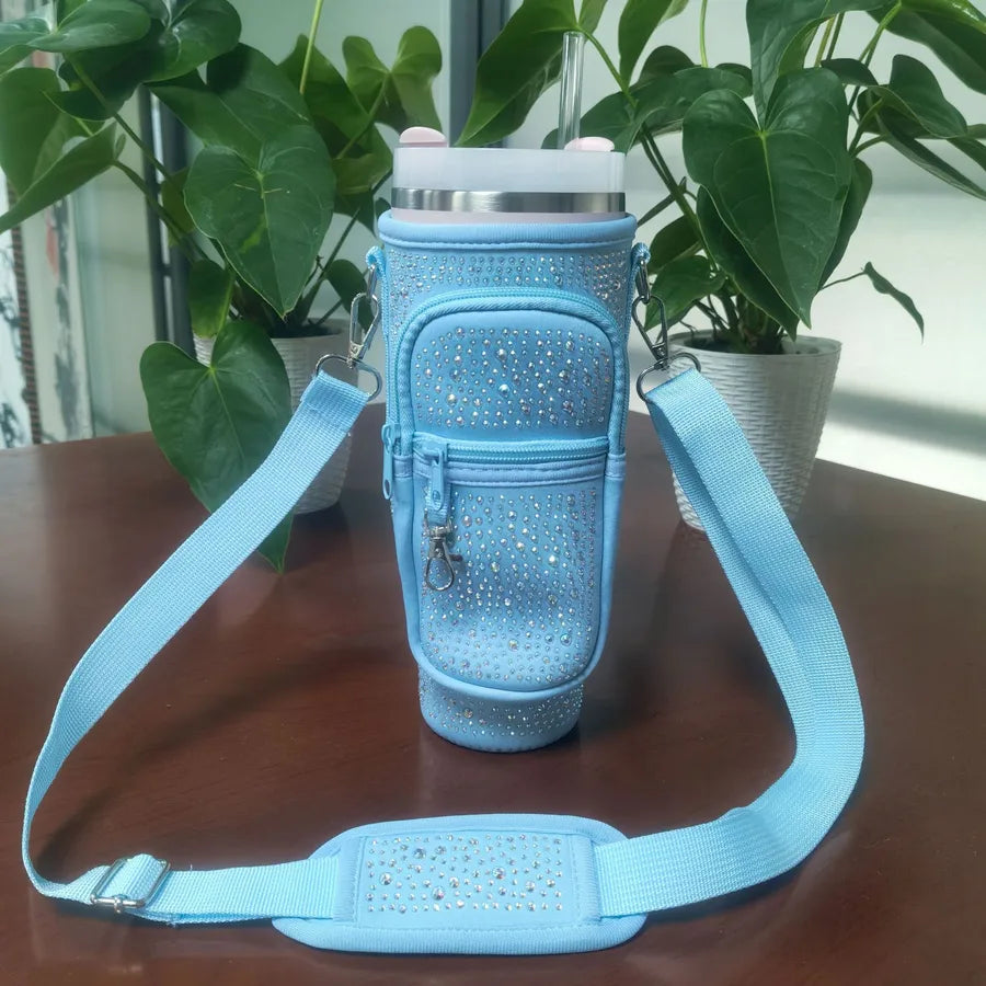 Casual Solid Color Cloth Cup Sleeves 1 Piece