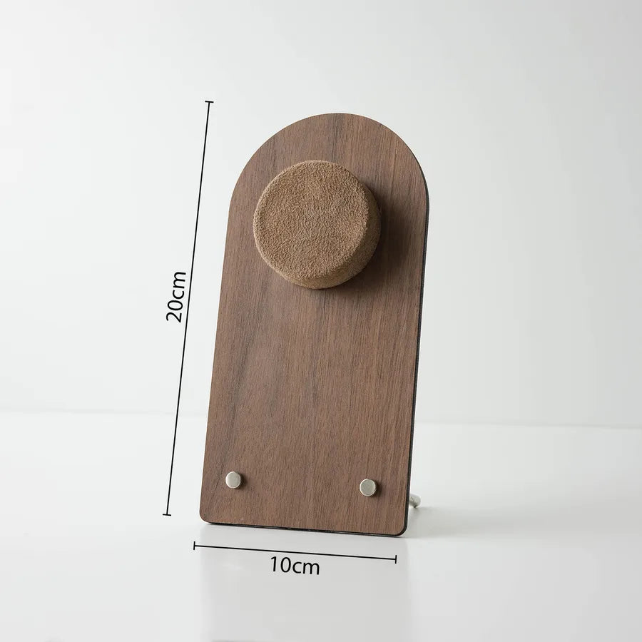 Walnut Jewelry Display Stand Bracelet Necklace Earring Rack Ring Holder Jewelry Tray Combination Fashion Accessory Showcase
