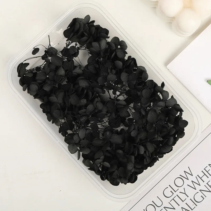 Hydrangea eternal flower dried flower diy handmade wedding shoes stickers face floral class activity photo frame violent bear petals material package