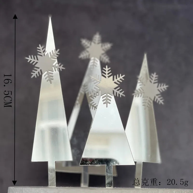 Christmas Casual Letter Arylic Birthday Cake Decorating Supplies Cake Decorating Supplies
