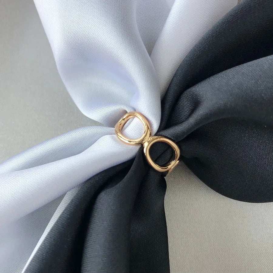 Sweet Flower Alloy Women's Scarf Ring