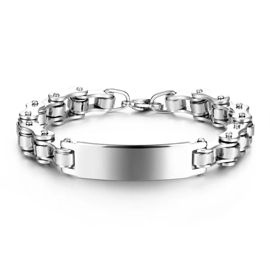 IG Style Hip-Hop Punk Geometric 316 Stainless Steel  Men's Bracelets