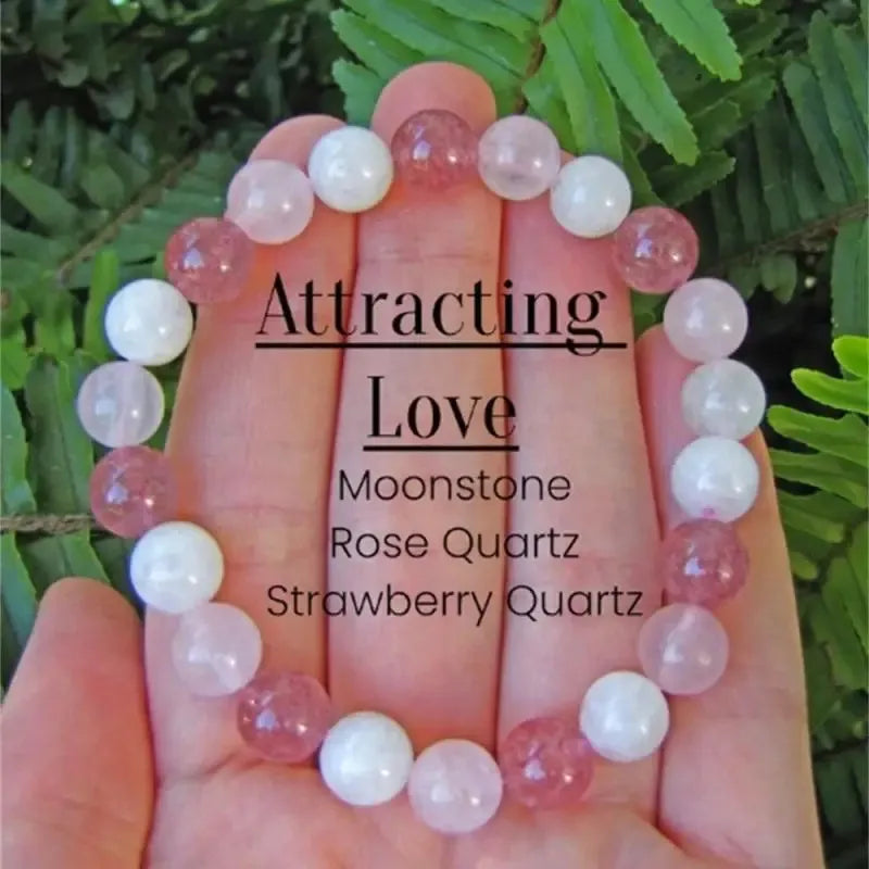 Hot Selling Original Stone Bracelet Women's Natural Stone High-grade Jewelry Amethyst Powder Beaded Bracelet