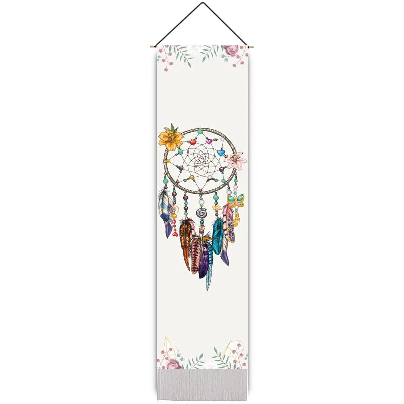 Nordic Style IG Style Dreamcatcher cotton and linen Tapestry Wall Art