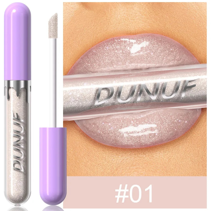 Casual Elegant Multicolor Liquid Lip Gloss