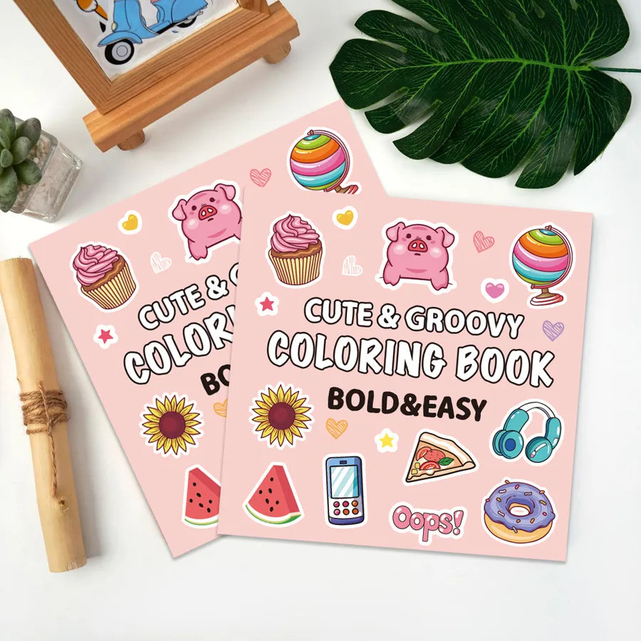 1 Piece Cartoon Letter Learning School Cute Painting Paper