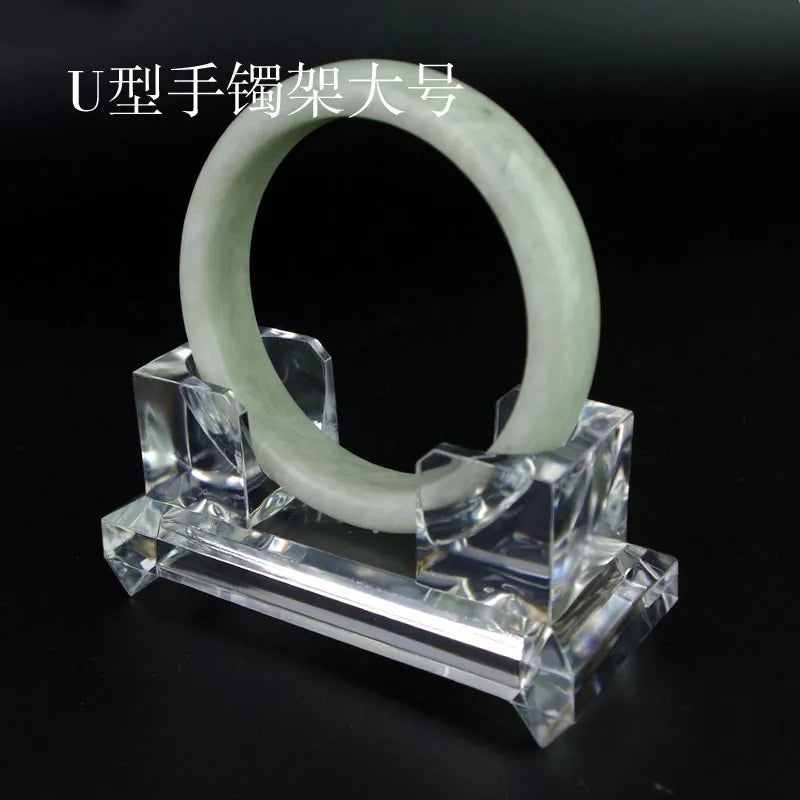 Acrylic Jewelry Display Stand Transparent Bracelet Necklace Holder Nordic Style Integrated Craft PP And Acrylic Material