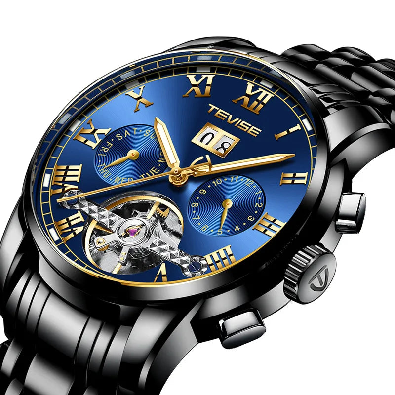 Swiss Tweis Famous watch Tourbillon watch Men's Fashion watch Mechanical watch Trendy Business watch