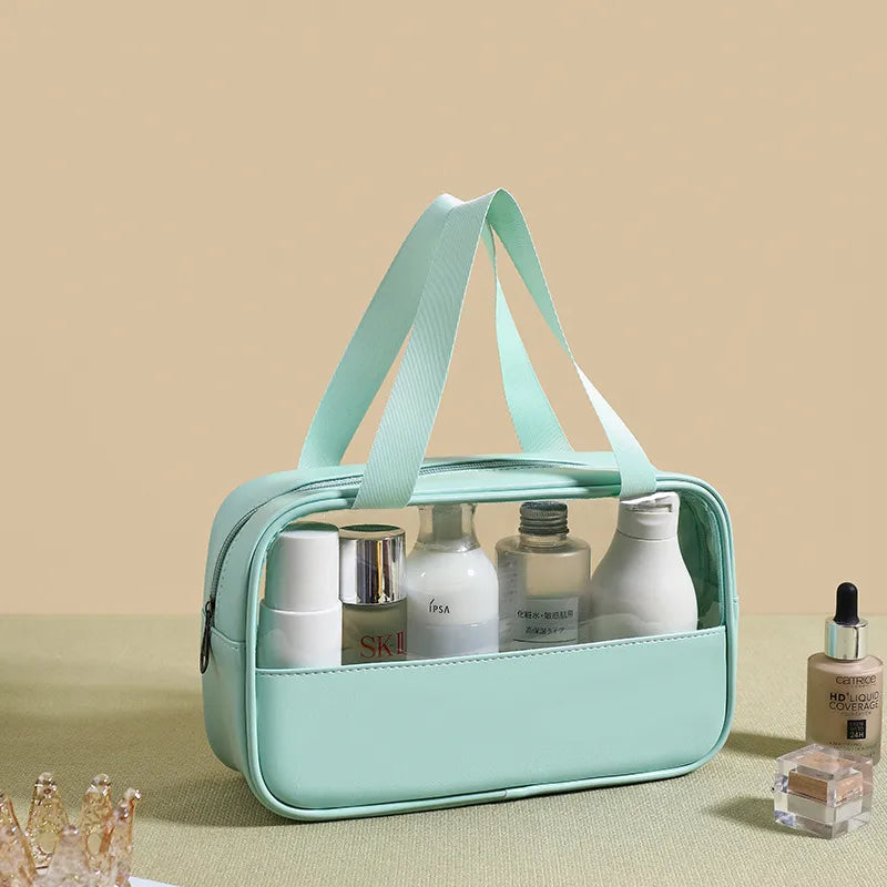 fashion solid color pvc pu leather storage box