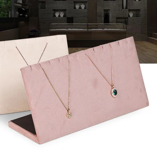 1 Piece Cashmere leather Retro Classic Style Solid Color Jewelry Display Jewelry Rack