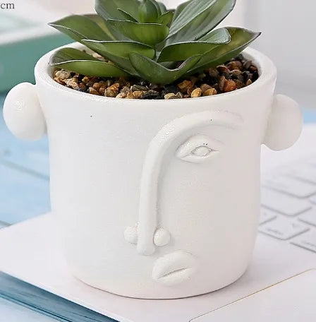 Casual Elegant Lady Geometric ceramics Vase Artificial Decorations