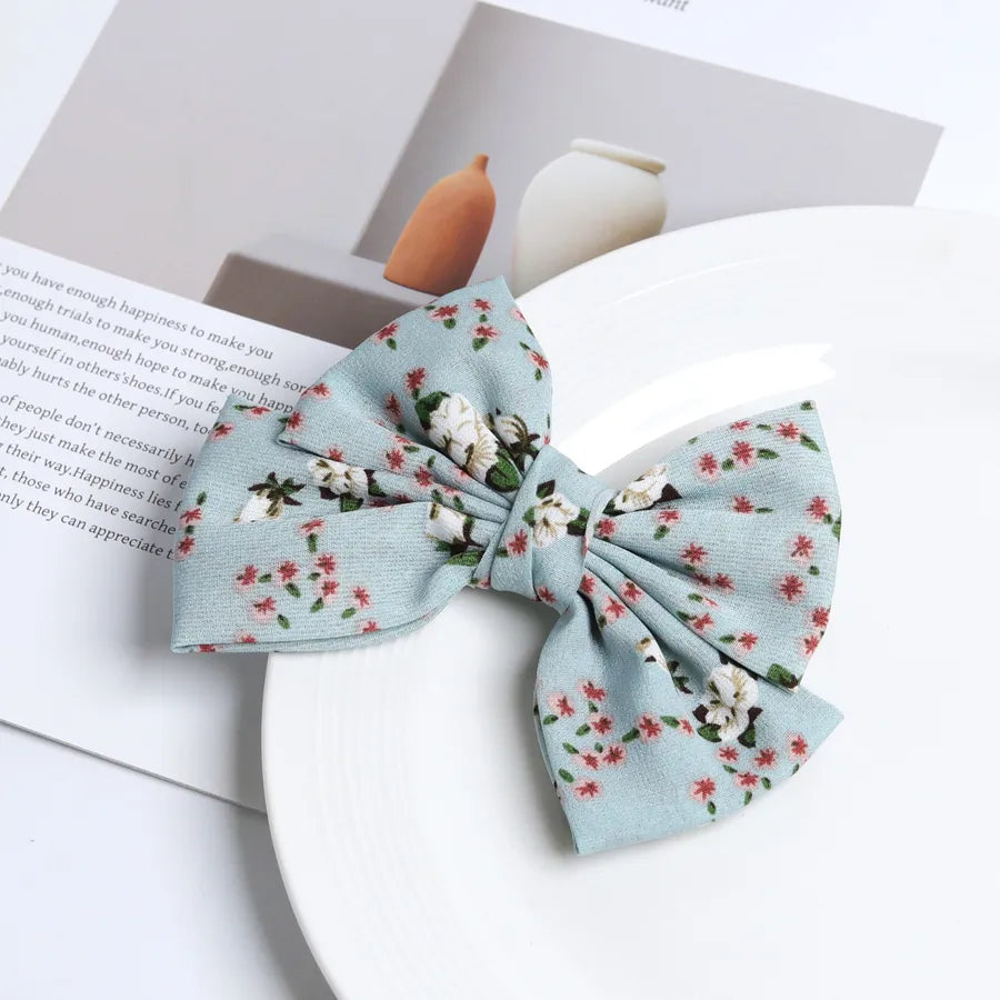 Lady Sweet Women's Floral Cloth Hair Clip