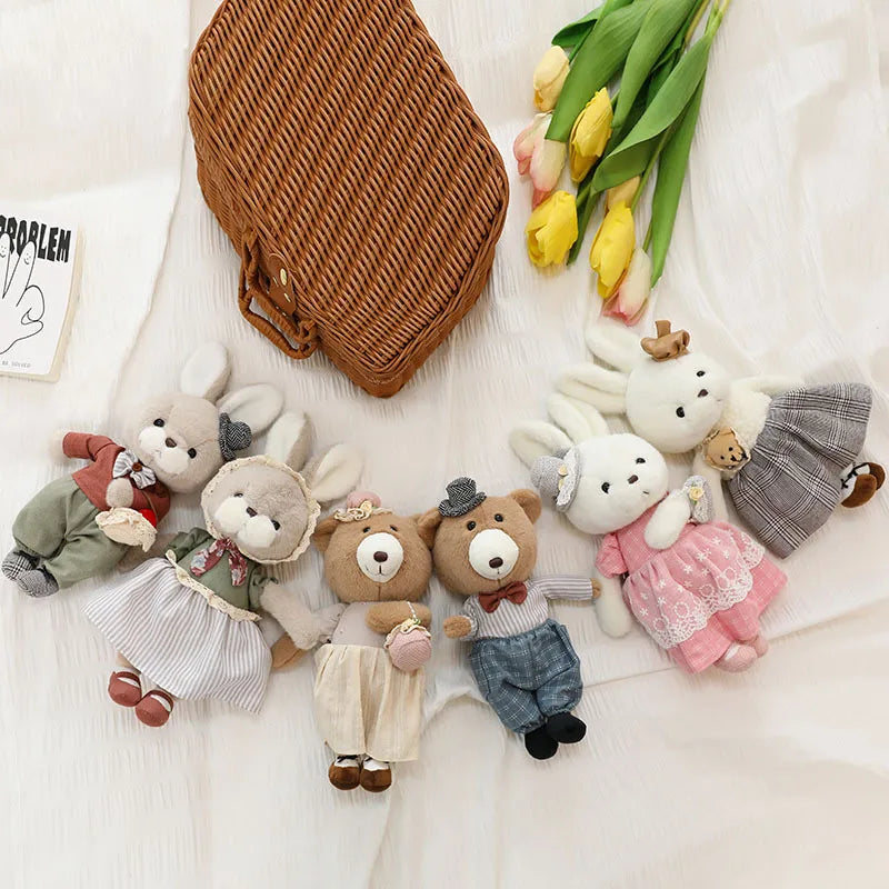 Stuffed Animals & Plush Toys Rabbit Bear PP cotton Toys