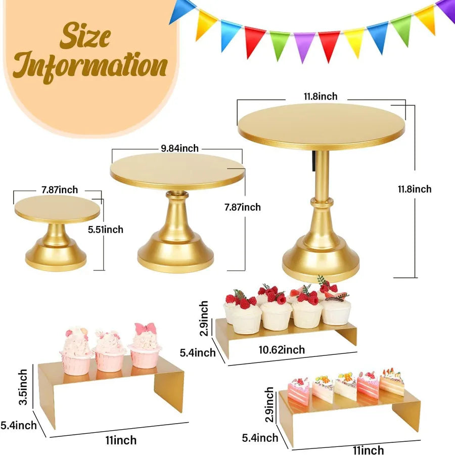 Elegant Solid Color Iron Dim sum rack 1 Set