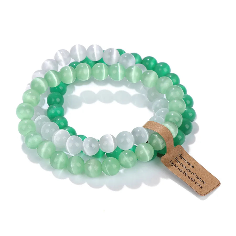 Simple Style Fruit natural stone Crystal Bracelets In Bulk